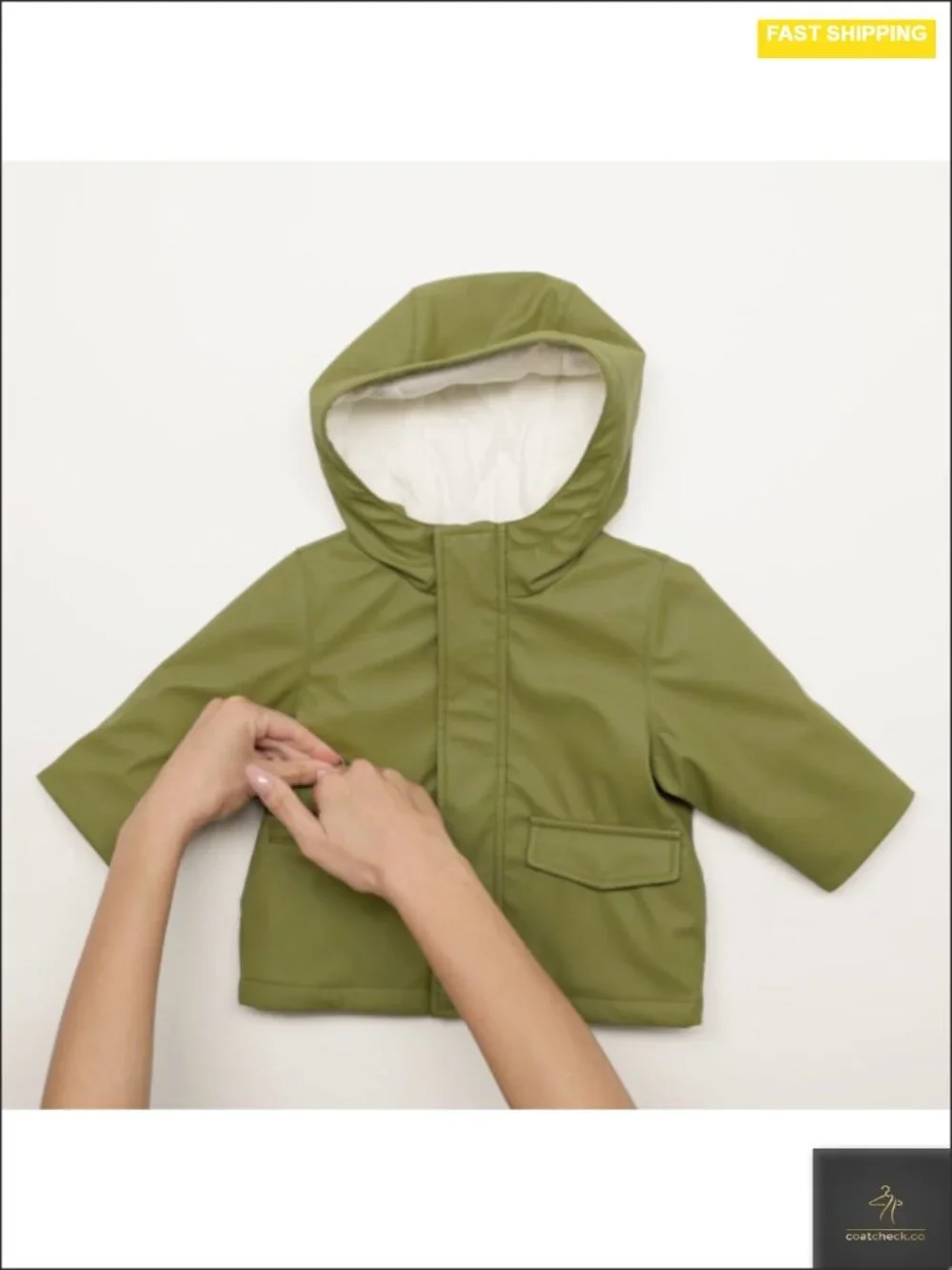 Water-Repellent Toddler Boys' Jacket with Quilted Lining